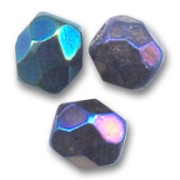 Facettes 3 mm Jet Blue Iris x50|raw }}