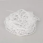 Cordon perlé avec des rocailles 2.4 mm pour créations DIY - Transparent x3m