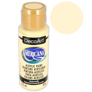 Peinture acrylique haute qualité - DecoArt Americana - Buttermilk x 59ml