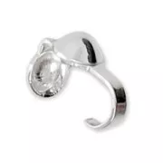 Cache noeuds  - Fabrication européenne -  3 mm en Argent 925 x10
