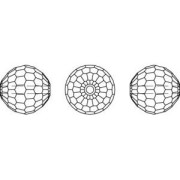 Ronde PureCrystal 5003 10 mm Crystal AB