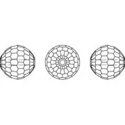 Ronde PureCrystal 5003 10 mm Crystal AB