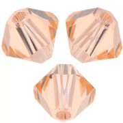 Toupies en cristal PureCrystal 5 mm Light Peach x20|raw }}