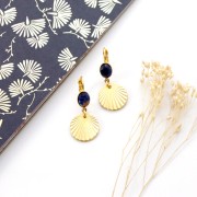 Cabochon ovale 8x6 mm Turquoise imitation x1