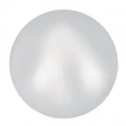 Cabochon Nacré PureCrystal 5817 8 mm Crystal Dove Iridescent Grey Pearl x1