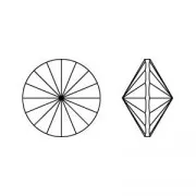 Cabochon PureCrystal 1122 Rivoli 6 mm Majestic Blue x1