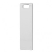 Pendentif rectangulaire à graver 28x8 mm en Argent 925 x1