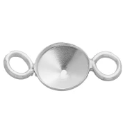 Intercalaire sertis pour cabochon PureCrystal 1122 6 mm - Argent 925 x1
