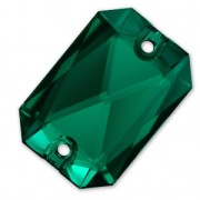 Cabochon Emerald Cut 3252 14X10 mm Emerald x1