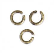 Anneaux ouverts 2.5x0.5 mm - Fabrication Européenne - bronze x50