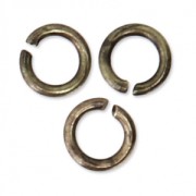 Anneaux ouverts 3x0.6 mm - Fabrication Européenne - bronze x50|raw }}