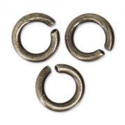 Anneaux ouverts 4x0.8 mm - Fabrication Européenne - bronze x50