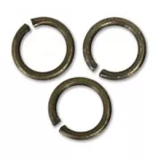 Anneaux ouverts 4X0.6 mm - Fabrication Européenne - bronze x50