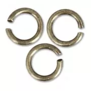 Anneaux ouverts 4X0.7 mm - Fabrication Européenne - bronze x50