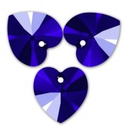 Coeur PureCrystal 6228 18x17.5 mm Majestic Blue x1|raw }}