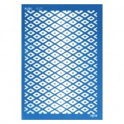Silk Screen Moiko pour Pâte polymère 74x105 mm - Losange 9.21