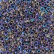 Preciosa Perles rocailles 11/0 2 mm - Crystal AB Black Lined x20g