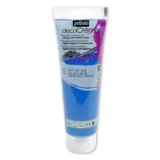 Peinture acrylique - DecoCrème de Pébéo - Bleu Marine Mat n°26 x 120ml