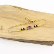 Mini perles cubes imitation hématite 2x2 mm Blue Metallic x39 cm