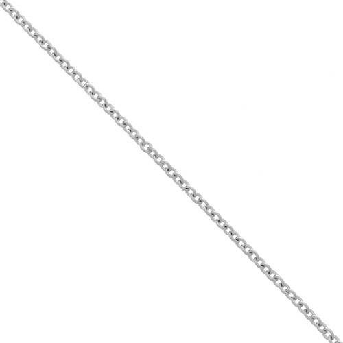 Bobine de chaîne maille Forçat 2,8x2,3 mm en Acier inoxydable x10m