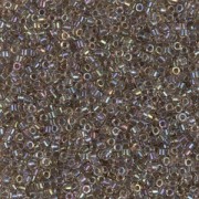 Miyuki Delica 11/0 DB0064 - Taupe Lined Crystal AB x8g|raw }}