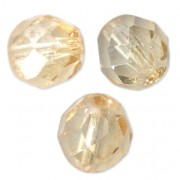 Facettes 8 mm Luster Topaz Gold x20