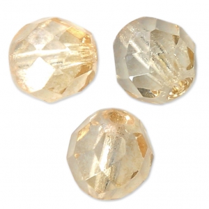 Facettes 8 mm Luster Topaz Gold x20