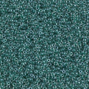Rocaille Miyuki 15/0 217 - Forest Green Lined Crystal x8g