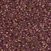 Miyuki Delica 11/0 DB0103 - Dark Topaz Rainbow Gold Luster x8g|raw }}
