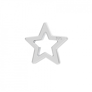 Breloque/Intercalaire Etoile 5.5 mm en Argent 925 x1