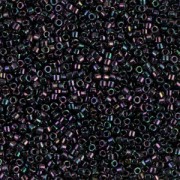 Miyuki Delica 11/0 DB0004 - Metallic Dark Plum Iris   x8g