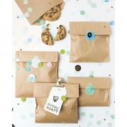 DIY Pochette en papier Yey - 120x185 mm - Let's party - Kraft x24