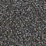 Miyuki Delica 11/0 DB0307 - Mat Metallic Silver Gray x8g