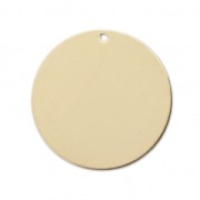 Sequin rond 22 mm - médaille à graver - en Gold filled (Or laminé) x1