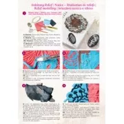 Plaque de texture pour pâte polymère 9 cm Constellation x1