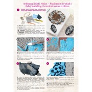 Plaque de texture Efco pour pâte polymère 9 cm Egypt