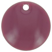 Sequins ronds en métal et résine époxy 10 mm Lilas x10|raw }}