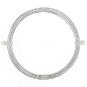 Fil de cuivre pour bijoux 0.60 mm Argenté x10m