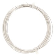 Fil de cuivre pour bijoux 1 mm Argenté x4m