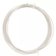 Fil de cuivre pour bijoux 1 mm Argenté x4m