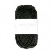 Coton Ricorumi par Rico Design pour Amigurumi Noir 060 x 25g