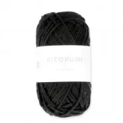 Coton Ricorumi par Rico Design pour Amigurumi Noir 060 x 25g