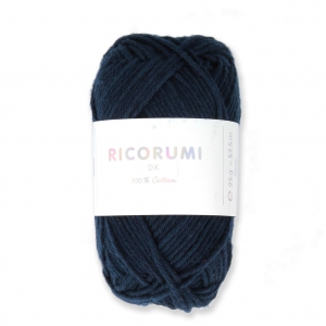 Coton Ricorumi par Rico Design pour Amigurumi Bleu Marine 036 x 25g