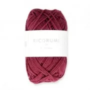 Coton Ricorumi par Rico Design pour Amigurumi Bordeaux 030 x 25g