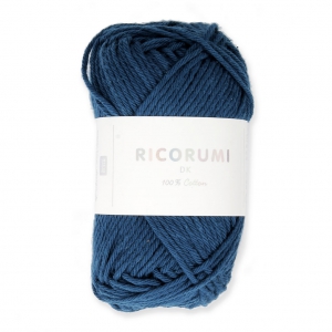 Coton Ricorumi par Rico Design pour Amigurumi Bleu Nuit 035 x 25g