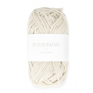 Coton Ricorumi par Rico Design pour Amigurumi Crème 002 x 25g