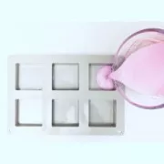 Moule Rico Design - pour la fabrication de savon maison DIY - Carré