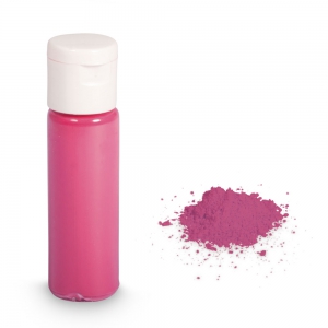 Pigment de couleur Fuchsia en poudre pour loisirs créatifs - Rayher x20 ml