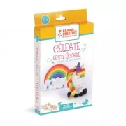 Kit pâte à modeler - Céleste la petite licorne à faire toi-même