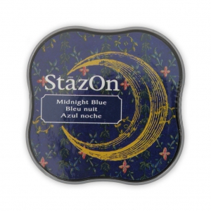 Encreur Stazon Midi - Encreur à séchage rapide - Midnight Blue x1